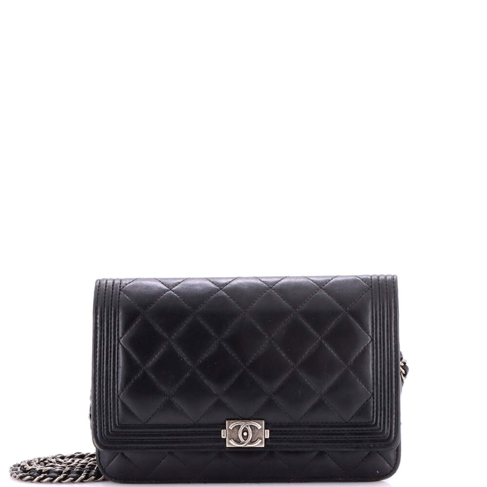 Chanel Boy Wallet On Chain Quilted #237480C26B